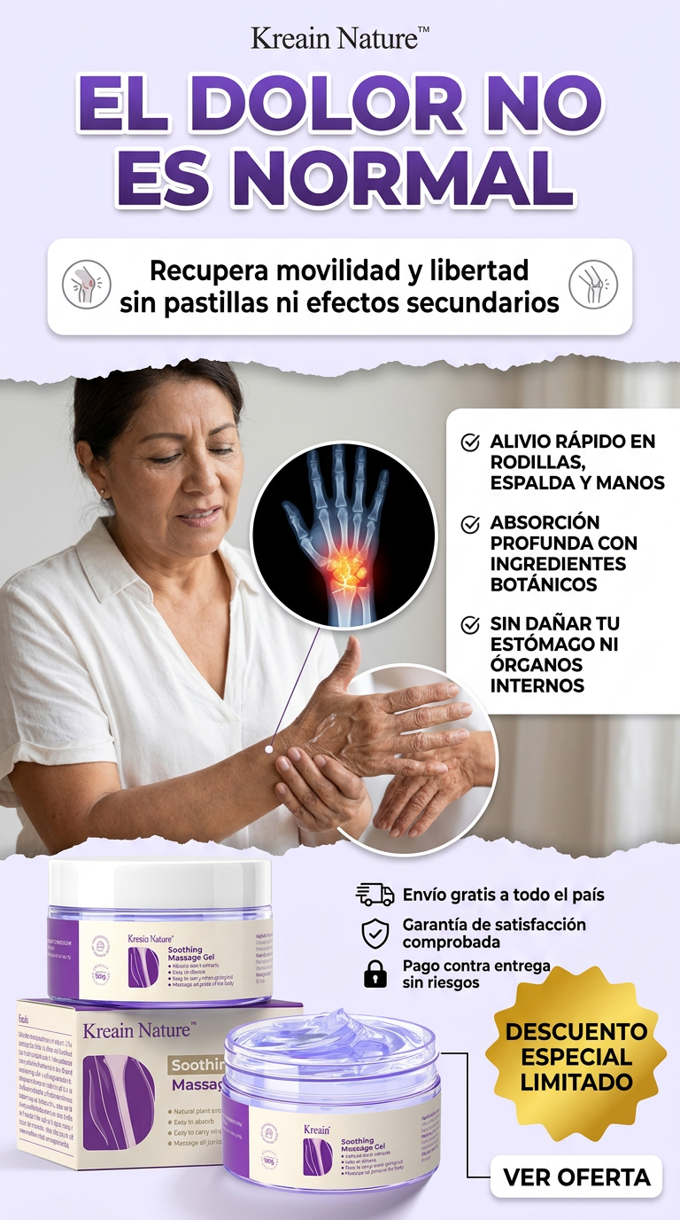TRATAMIENTO PARA DOLOR ARTICULAR - 2X1