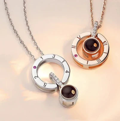 Collar Amor Eterno Plata 925 / Oro Rosa