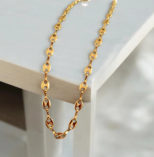 CADENA ORO LAMINADO 18K - GARANTIA 2 AÑOS SIN IMPORTAR USO