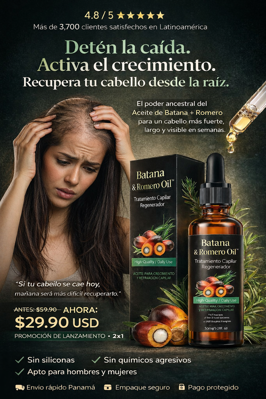 TRATAMIENTO COMPLETO DE 6 MESES PARA RECUPERAR TU CABELLO 2X1 POR TIEMPO LIMITADO