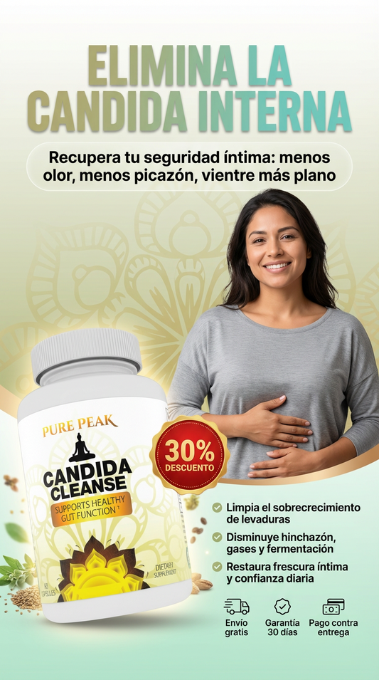 Candida Cleanse - Apoyo intestinal