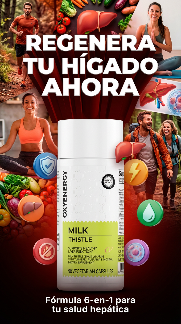 Milk Thistle OXYENERGY 90 Capsulas
