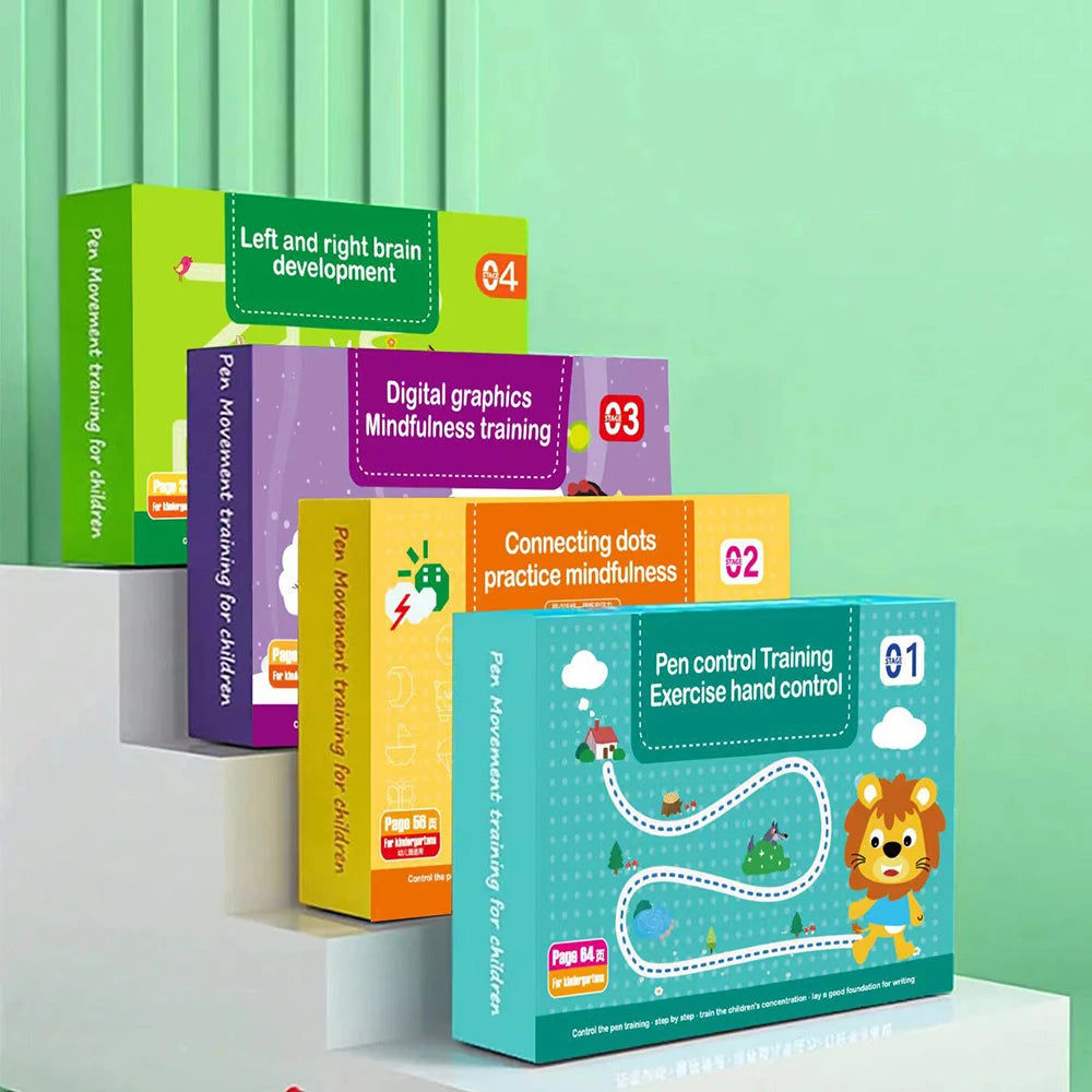 CUADERNO MÁGICO DE TRAZOS™ APRENDE A ESCRIBIR FÁCIL Y DIVIRTIÉNDOSE