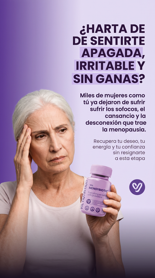 VIL MenoYBiotic - Tratamiento menopausia
